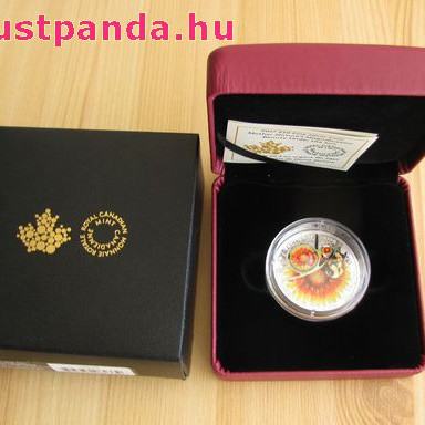 Nagyítás: Szépség a nap alatt - 2017 1 uncia kanadai proof ezüst pénzérme Nagyítás: Szépség a nap alatt - 2017 1 uncia kanadai proof ezüst pénzérme