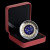 Csillagjegyek Nyilas 2019 proof ezüst pénzérme Swarovski kristályokkal