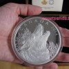 Üvöltő Farkas / Howling Wolf 0,5 kg proof ezüst pénzérme Üvöltő Farkas / Howling Wolf 0,5 kg proof ezüst pénzérme