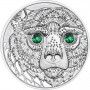 A világ szemei - Az medve gyógyereje 20 EUR 2023 proof ezüst pénzérme Swarovski kristályokkal