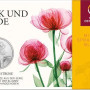 A virágok nyelvén - A pünkösdi rózsa 10 EUR 2024 ezüst pénzérme (normál veret)