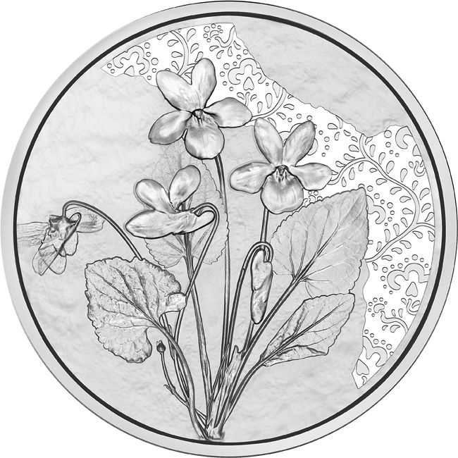 A virágok nyelvén - Az ibolya 10 EUR 2024 ezüst pénzérme (normál veret) A virágok nyelvén - Az ibolya 10 EUR 2024 ezüst pénzérme (normál veret)