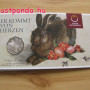 Dürer Mezei nyúl 5 EUR 2016 ezüst pénzérme