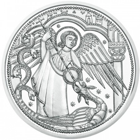 Angyalok - Mihály arkangyal 10 EUR 2017 ezüst pénzérme Angyalok - Mihály arkangyal 10 EUR 2017 ezüst pénzérme