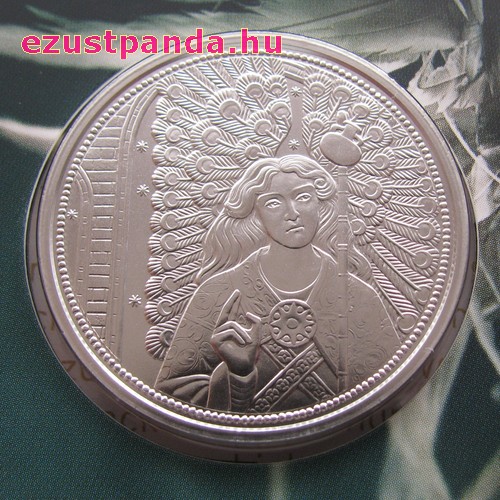 Angyalok - Rafael arkangyal 10 EUR 2018 ezüst pénzérme Angyalok - Rafael arkangyal 10 EUR 2018 ezüst pénzérme