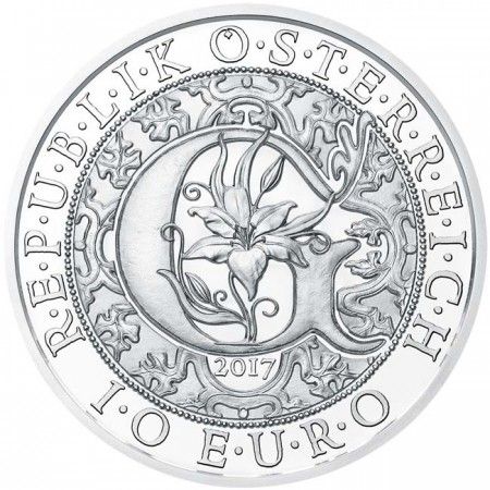 Angyalok - Gábriel arkangyal 10 EUR 2017 ezüst pénzérme Angyalok - Gábriel arkangyal 10 EUR 2017 ezüst pénzérme