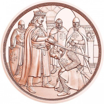 Sodronying és kard - Kalandvágy 10 EUR 2019 réz pénzérme