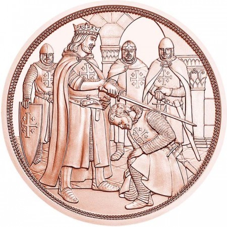 Sodronying és kard - Kalandvágy 10 EUR 2019 réz pénzérme