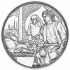 Sodronying és kard - Testvériség 10 EUR 2021 proof ezüst pénzérme
