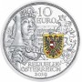 Sodronying és kard - Lovagiasság 10 EUR 2017 proof ezüst pénzérme