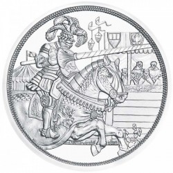 Sodronying és kard - Lovagiasság 10 EUR 2017 proof ezüst pénzérme