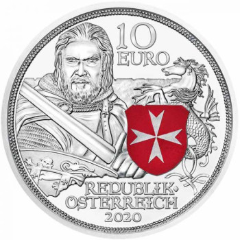 Sodronying és kard - Állhatatosság 10 EUR 2020 proof ezüst pénzérme