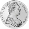 Mária Terézia tallér 1780 PROOF ezüst pénzérme, hivatalos utánveret
