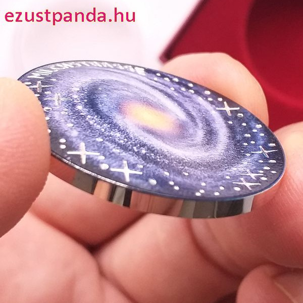 A Tejútrendszer 20 EUR 2021 osztrák proof ezüst pénzérme A Tejútrendszer 20 EUR 2021 osztrák proof ezüst pénzérme