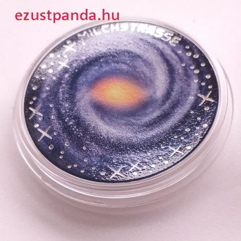 A Tejútrendszer 20 EUR 2021 osztrák proof ezüst pénzérme 