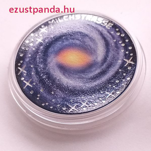 A Tejútrendszer 20 EUR 2021 osztrák proof ezüst pénzérme A Tejútrendszer 20 EUR 2021 osztrák proof ezüst pénzérme