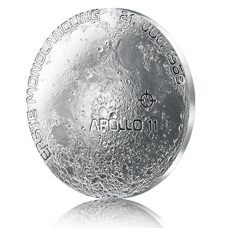 Holdraszállás 20 EUR 2019 osztrák proof ezüst pénzérme
