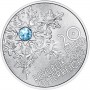 Hópehely 20 EUR 2023 osztrák proof ezüst pénzérme 
