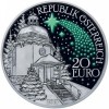 Csendes éj 20 EUR 2018 proof ezüst pénzérme