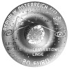Einstein-gyűrű 20 EUR 2025 osztrák proof ezüst pénzérme 