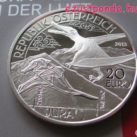 Jura - Élet a levegőben 20 EUR 2013 proof ezüst pénzérme
