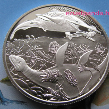 Triász - Élet a vízben 20 EUR 2013 proof ezüst pénzérme
