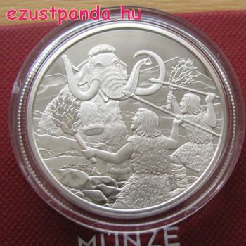 Negyedidőszak - Élet a szárazföldön 20 EUR 2015 proof ezüst pénzérme