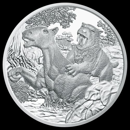 Harmadkor - Élet a szárazföldön 20 EUR 2014 proof ezüst pénzérme