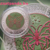 Mikrokozmosz (Mikrokosmos) 25 EUR 2017 ezüst-nióbium pénzérme Mikrokozmosz (Mikrokosmos) 25 EUR 2017 ezüst-nióbium pénzérme