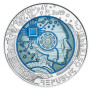 Mesterséges intelligencia 25 EUR 2019 ezüst-nióbium pénzérme