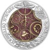 Edaphon - A talaj élővilága 25 EUR 2024 ezüst-nióbium pénzérme