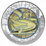 Mobilitás a jövőben - 25 EUR 2021 ezüst-nióbium pénzérme