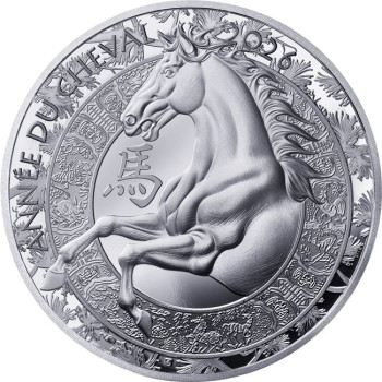 Ló éve 2026 francia 10 EUR proof ezüst pénzérme
