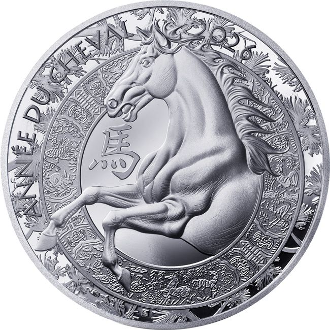 Ló éve 2026 francia 10 EUR proof ezüst pénzérme