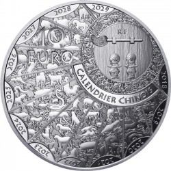 Ló éve 2026 francia 10 EUR proof ezüst pénzérme Ló éve 2026 francia 10 EUR proof ezüst pénzérme