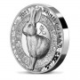 Nyúl éve 2023 francia 1 uncia proof high-relief ezüst pénzérme