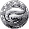 Kígyó éve 2025 francia 1 uncia 20 EUR proof high-relief ezüst pénzérme