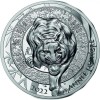 Tigris éve 2022 francia 1 uncia proof high-relief ezüst pénzérme