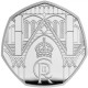 III. Károly koronázása 2023 brit 50 penny proof ezüst pénzérme díszdobozban III. Károly koronázása 2023 brit 50 penny proof ezüst pénzérme díszdobozban