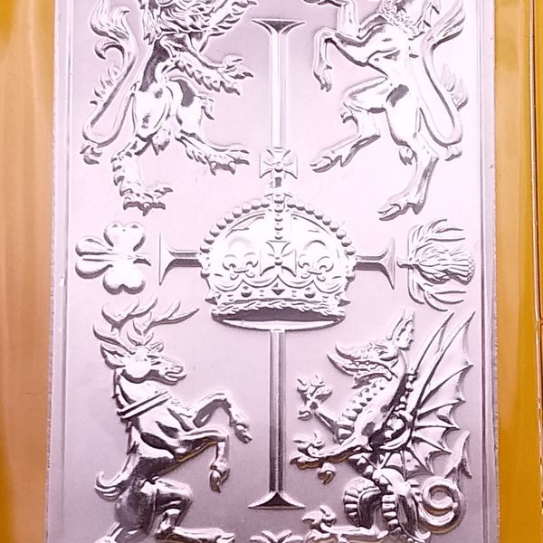 Ezüstrúd III. Károly koronázására 1 uncia brit Royal Mint Ezüstrúd III. Károly koronázására 1 uncia brit Royal Mint