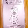 Ezüstrúd III. Károly koronázására 1 uncia brit Royal Mint Ezüstrúd III. Károly koronázására 1 uncia brit Royal Mint