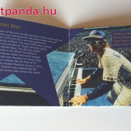 Elton John 2020 1 font proof ezüst pénzérme