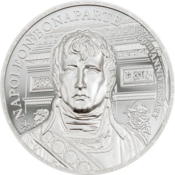 Napoleon Bonaparte 200. évforduló - St. Helena 2021 1 uncia ezüst pénzérme - CSAK 1821 PÉLDÁNY!