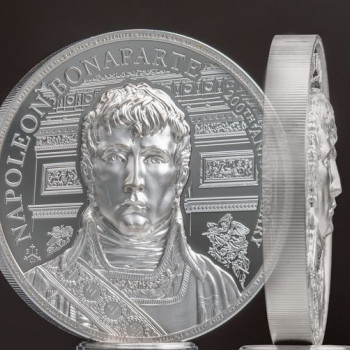 Napoleon Bonaparte 200. évforduló - St. Helena 2021 2 uncia piedfort ezüst pénzérme - CSAK 821 PÉLDÁNY! Napoleon Bonaparte 200. évforduló - St. Helena 2021 2 uncia piedfort ezüst pénzérme - CSAK 821 PÉLDÁNY!