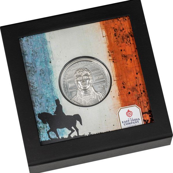 Napoleon Bonaparte 200. évforduló - St. Helena 2021 2 uncia piedfort ezüst pénzérme - CSAK 821 PÉLDÁNY! Napoleon Bonaparte 200. évforduló - St. Helena 2021 2 uncia piedfort ezüst pénzérme - CSAK 821 PÉLDÁNY!