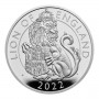 A Tudor-ház címerállatai - Oroszlán 2022 2 GBP proof ezüst pénzérme