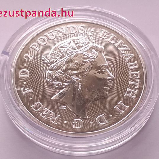 Patkány éve 2020 brit 1 uncia ezüst pénzérme