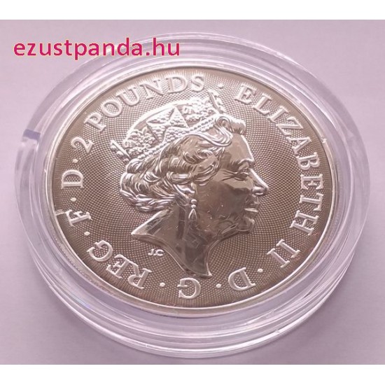 Patkány éve 2020 brit 1 uncia ezüst pénzérme Patkány éve 2020 brit 1 uncia ezüst pénzérme