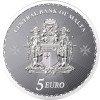 Máltai kereszt 2025 1 uncia 5 EUR ezüst pénzérme Máltai kereszt 2025 1 uncia 5 EUR ezüst pénzérme