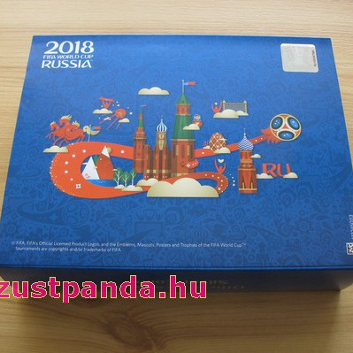 FIFA Futball VB 2018 3 uncia ezüst érmeszett
